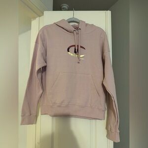 Champion Blush Hoodie with Logo